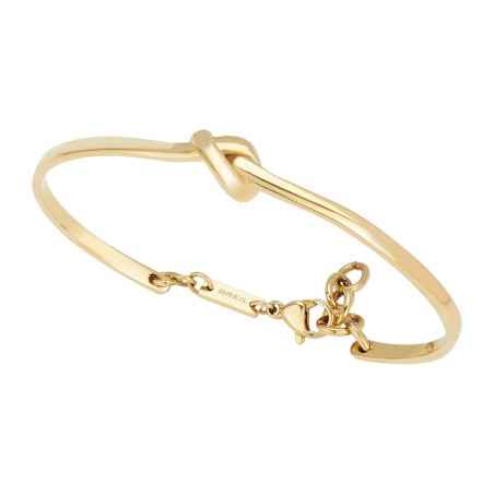 BRACCIALE RIGIDO IN ACCIAIO GOLD LUCIDO DONNA BREIL  TJ3336 Breil