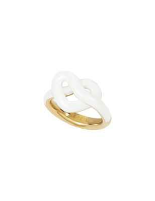 ANELLO B&ME KNOT LOVE BIANCO M16 DONNA BREIL  TJ3332 Breil