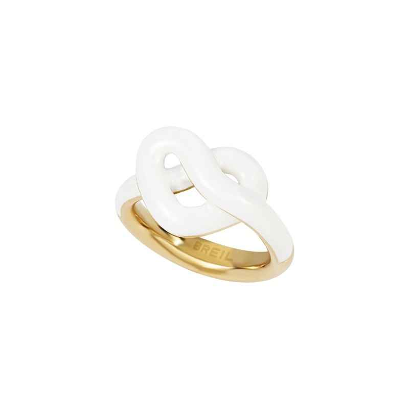 ANELLO B&ME KNOT LOVE BIANCO M12 DONNA BREIL ANELLO B&ME KNOT LOVE BIANCO M12 DONNA BREIL