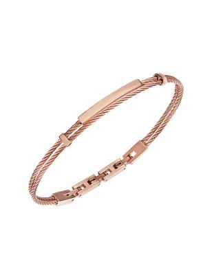 BRACCIALE LOOP IN ACCIAIO IP ROSE UOMO BREIL  TJ3440 Breil