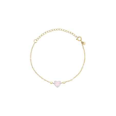 BRACCIALE CANDY ACCIAIO COLOR ORO E GIADA DONNA BREIL  TJ3602 Breil