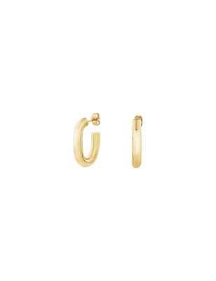 ORECCHINI HOOP IN ACCIAIO COLOR ORO DONNA BREIL  TJ3527 Breil