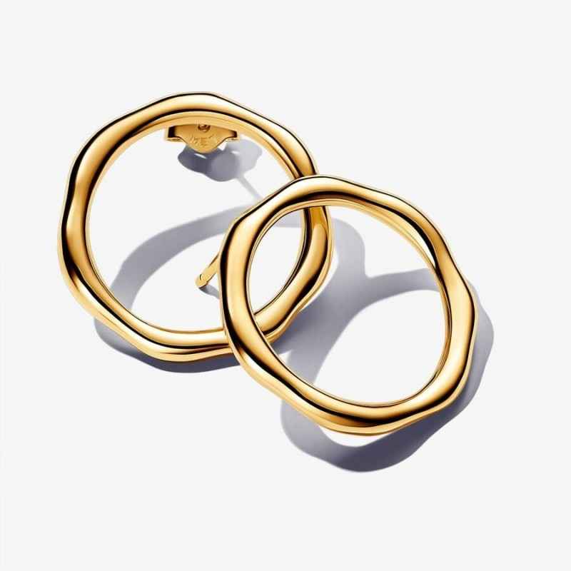 ORECCHINI LINEA SINUOSA CIRCOLARE DONNA PANDORA ORECCHINI LINEA SINUOSA CIRCOLARE DONNA PANDORA