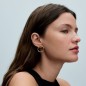 ORECCHINI LINEA SINUOSA CIRCOLARE DONNA PANDORA ORECCHINI LINEA SINUOSA CIRCOLARE DONNA PANDORA