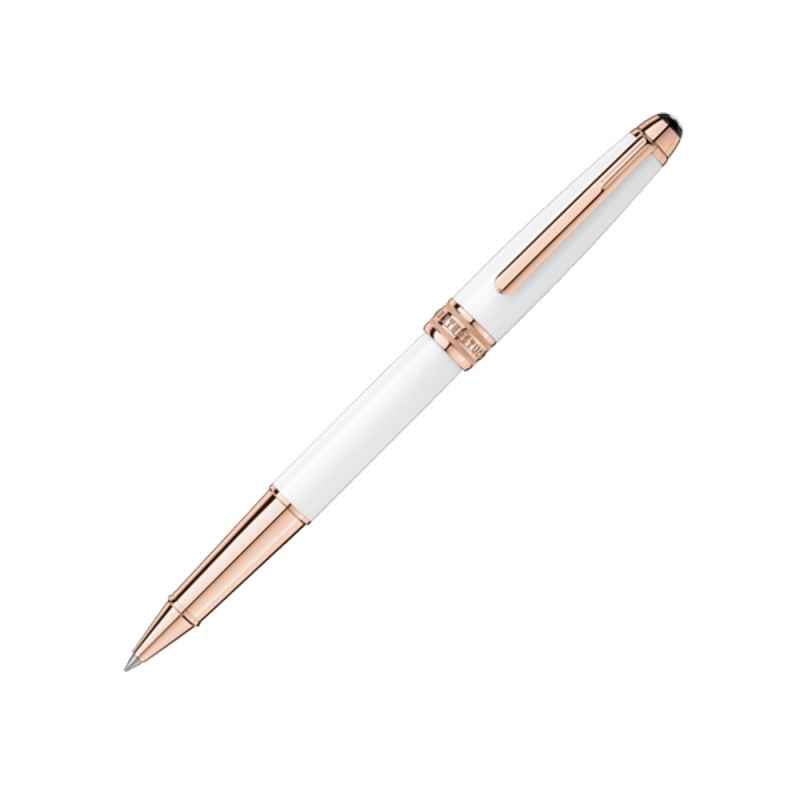 PENNA ROLLER WHITE SOLITAIRE MONTBLANC MEISTERSTUCK PENNA ROLLER WHITE SOLITAIRE MONTBLANC MEISTERSTUCK