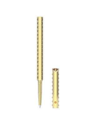 PENNA SFERA STATEMENT GIALLO  SWAROVSKI 