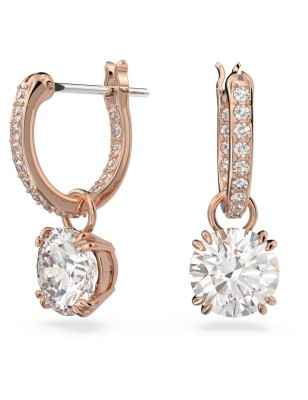 ORECCHINI PENDENTI TAGLIO TONDO DONNA SWAROVSKI STILLA