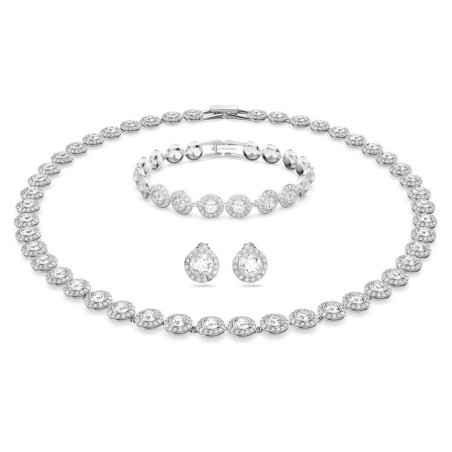 SET ANGELIC TAGLIO TONDO BIANCO DONNA SWAROVSKI  5367853 SWAROVSKI