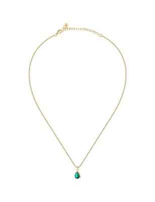 COLLANA TESORI ZIRCONE VERDE DONNA MORELLATO 