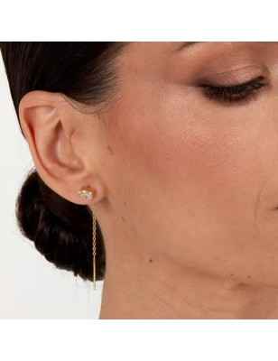 ORECCHINI PENDENTI CON ZIRCONE BIANCO MORELLATO SAIW208 Morellato