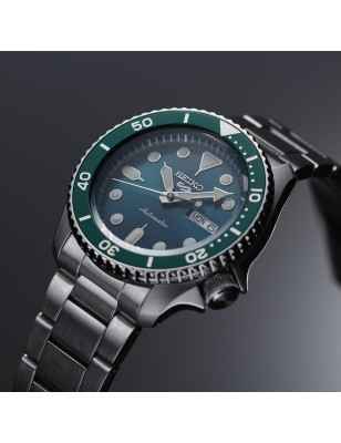 OROLOGIO AUTOMATICO QUADRANTE VERDE UOMO SEIKO 5 SPORTS SRPD61K1 Seiko