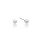ORECCHINI PERLE 4,5-5 MM ORO BIANCO DONNA MILUNA LE PERLE ORECCHINI PERLE 4,5-5 MM ORO BIANCO DONNA MILUNA LE PERLE
