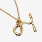 COLLANA CHIUSURA A T LINEA SINUOSA DONNA PANDORA COLLANA CHIUSURA A T LINEA SINUOSA DONNA PANDORA