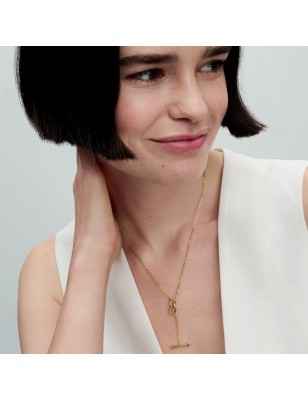 COLLANA CHIUSURA A T LINEA SINUOSA DONNA PANDORA  - category_name - XDMG De Marchi Gianotti