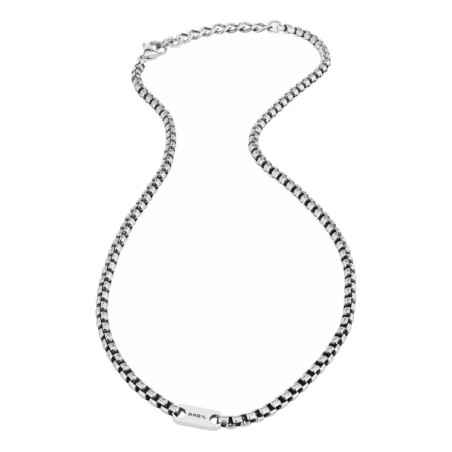 COLLANA ACCIAIO ANTICATA BLACKEN UOMO BREIL  TJ1946 Breil