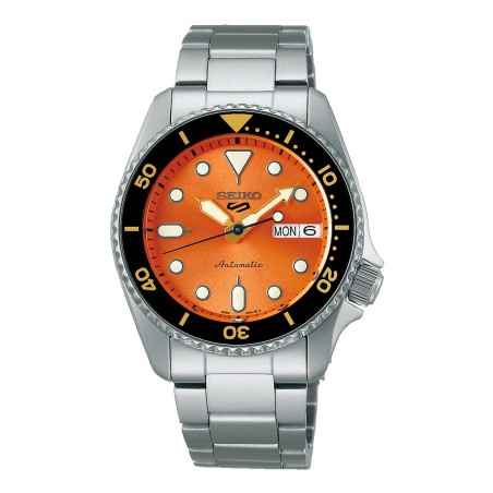 OROLOGIO SKX SUITS STYLE ARANCIONE UOMO SEIKO 5 SPORTS SRPK35K1 Seiko