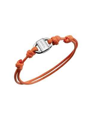 BRACCIALE B LOCK CORDINO ARANCIONE UOMO BREIL  TJ3630 Breil