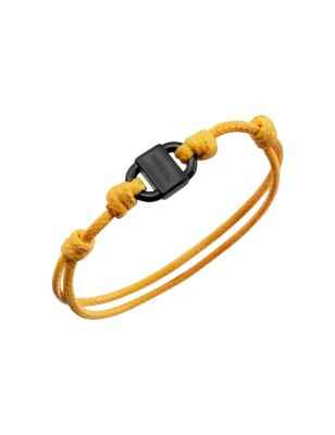 BRACCIALE B LOCK CORDINO GIALLO UOMO BREIL  TJ3627 Breil