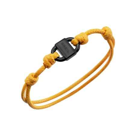 BRACCIALE B LOCK CORDINO GIALLO UOMO BREIL  TJ3627 Breil