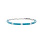 BRACCIALE CARVIN ACCIAIO E PIETRE TURCHESE UOMO BREIL 