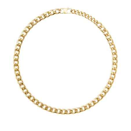 COLLANA BLOCK CHAIN IN ACCIAIO IP GOLD UOMO BREIL  TJ3260 Breil