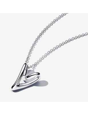 COLLANA CUORE LINEA SINUOSA DONNA PANDORA  393272C00-70 Pandora