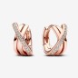 ORECCHINI CERCHI LINEE INTRECCIATE DONNA PANDORA ORECCHINI CERCHI LINEE INTRECCIATE DONNA PANDORA