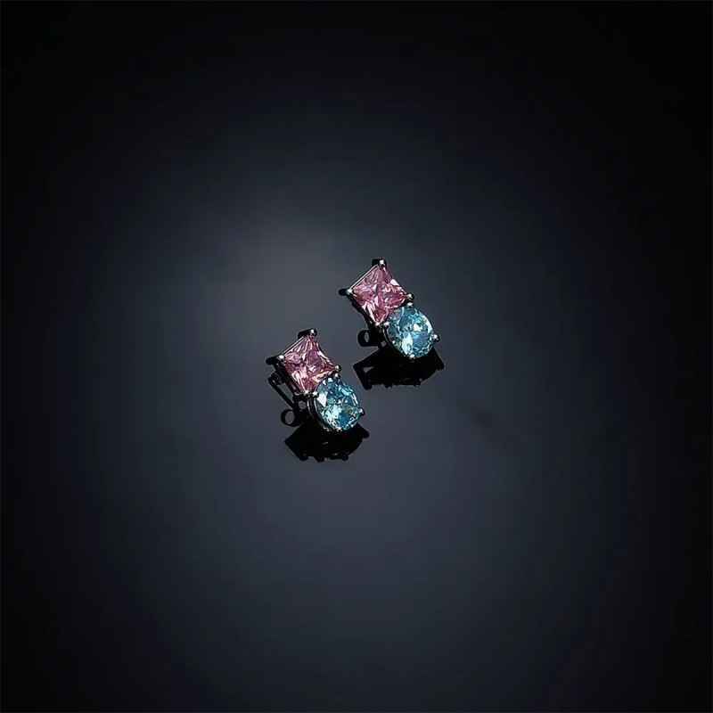 ORECCHINI ZIRCONI MULTICOLOR  CHIARA FERRAGNI PRINCESS RAINBOW