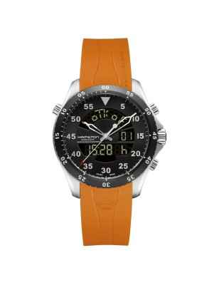 OROLOGIO FLIGHT TIMER UOMO HAMILTON KHAKI AVIATION H64554431 Hamilton