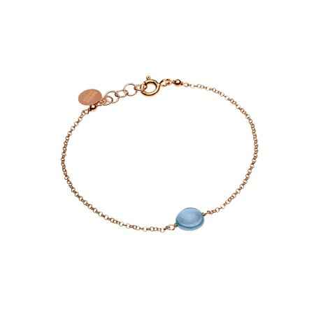 BRACCIALE GLAM BLUE DONNA ROSSOPREZIOSO SEMINO D'AMORE BC 24406 GB Rossoprezioso