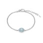 BRACCIALE ARGENTO E GEMMA DEL CIELO NAVETTE DONNA MILUNA BRACCIALE ARGENTO E GEMMA DEL CIELO NAVETTE DONNA MILUNA
