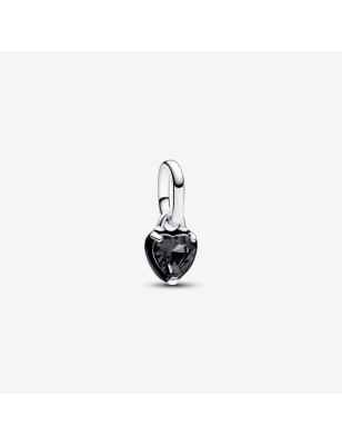 CHARM MINI PENDENTE BLACK CHAKRA CUORE PANDORA ME 793042C01 Pandora