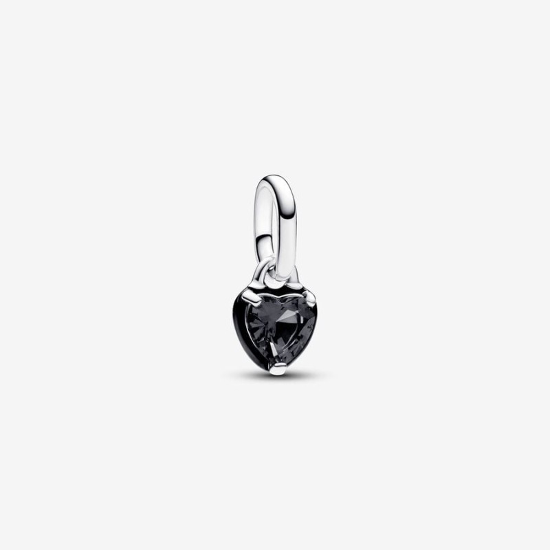 CHARM MINI PENDENTE BLACK CHAKRA CUORE PANDORA ME