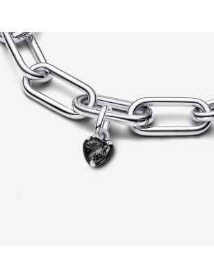 CHARM MINI PENDENTE BLACK CHAKRA CUORE PANDORA ME 793042C01 Pandora