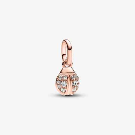 CHARM MINI COCCINELLA PVD ORO ROSA DONNA PANDORA ME 783043C01 Pandora