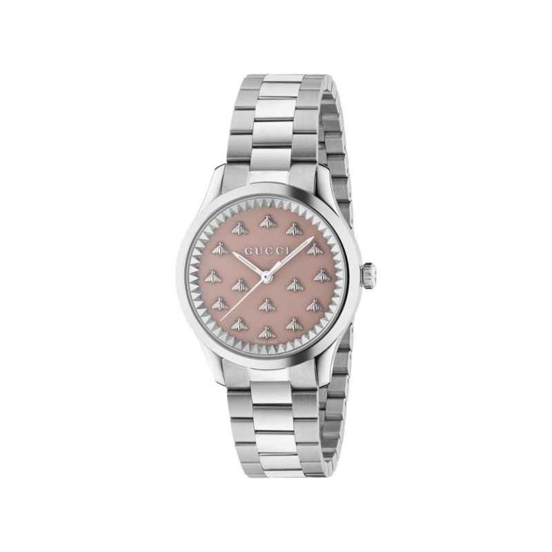 OROLOGIO 32MM ROSA CON API DONNA GUCCI G-TIMELESS