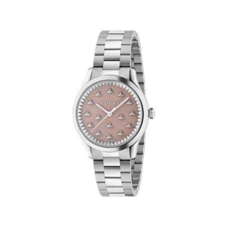 OROLOGIO 32MM ROSA CON API DONNA GUCCI G-TIMELESS YA1265033 Gucci