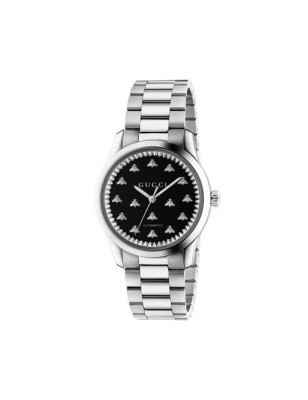 OROLOGIO AUTOMATIC ONICE NERO UOMO-DONNA GUCCI G-TIMELESS YA1264130 Gucci