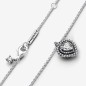 COLLANA PUNTO LUCE CUORE E PAVE DONNA PANDORA COLLANA PUNTO LUCE CUORE E PAVE DONNA PANDORA