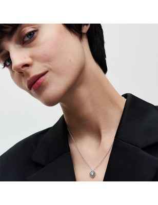 COLLANA PUNTO LUCE CUORE E PAVE DONNA PANDORA  393099C01-45 Pandora