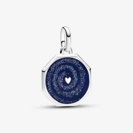 CHARM MEDALLION GALAXY HEART DONNA PANDORA ME 793040C01 Pandora
