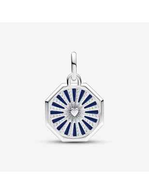 CHARM MEDALLION GALAXY HEART DONNA PANDORA ME 793040C01 Pandora