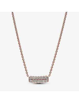 COLLANA PAVE' FASCIA DOPPIA DONNA PANDORA  382621C01-45 Pandora