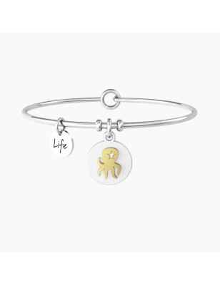 BRACCIALE RIGIDO CIONDOLO POLIPO DONNA KIDULT  732149 Kidult