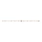 BRACCIALE IN ORO ROSA E DIAMANTI DONNA GUCCI FLORA BRACCIALE IN ORO ROSA E DIAMANTI DONNA GUCCI FLORA