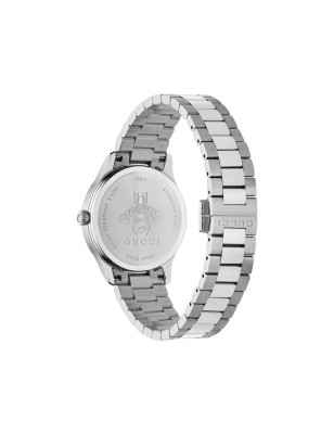 OROLOGIO CON QUADRANTE ONICE NERO DONNA GUCCI G-TIMELESS