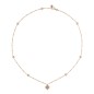 COLLANA IN ORO ROSA E DIAMANTI DONNA GUCCI FLORA COLLANA IN ORO ROSA E DIAMANTI DONNA GUCCI FLORA