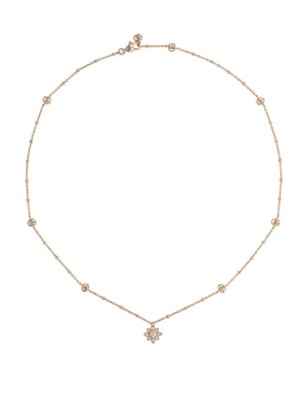 COLLANA IN ORO ROSA E DIAMANTI DONNA GUCCI FLORA YBB70239300100U Gucci