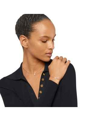 COLLANA IN ORO ROSA E DIAMANTI DONNA GUCCI FLORA YBB70239300100U Gucci