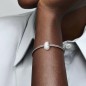 CHARM VETRO MURANO BIANCO MOM LOVE DONNA PANDORA 